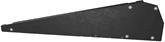 Flatfix Fusion wind deflector Rechts Zwart, basis profiel 1030mm-1077mm