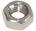 Esdec zeskant moer M6, RVS 304, sleutelwijdte 10mm, buiten 11mm