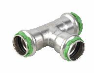 VSH SudoPress RVS T-stuk 15 mm 3 x pers 6550280