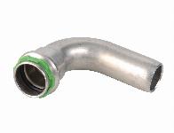 VSH SudoPress RVS bocht 90� 15mm pers x insteek 6550071