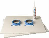 Ubbink Rolux ProTect brandwerende schachtafsluiting 80/80mm 0718125