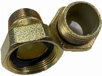 Grundfos pompkoppeling set 3/2 x 5/4", buitendraad, gietijzer