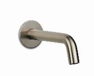 Blue Label Brondby baduitloop 1/2", inkortbaar, lengte 100-180mm, met rozet, geborsteld nikkel