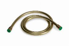 Blue Label Brondby doucheslang 1/2" x 1/2" 150cm met gladde buitenkant geborsteld goud FK-0102-BB