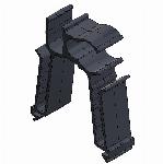 Kst. multi-kabel- en connectorclip voor dakdrager ValkPro+