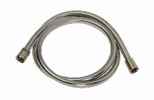 Blue Label Brondby doucheslang 150cm glad geborsteld nikkel FK0102BN