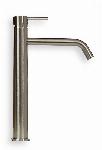 Blue Label Brondby wastafelkraan high rise geborsteld nikkel FK-0326-BN