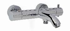 Blue Label Brondby badthermostaat HOH 15 cm chroom FK-8077-CH
