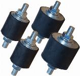 Trillingsdempers set, CL50 / CL60 verzinkt