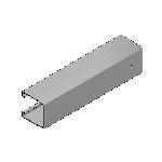 Alu profiel stalen golfplaten L=220mm