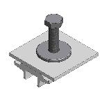 Van der Valk - Alu klem optimizer/micro - Side++ en trapezium profiel
