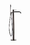 Blue Label Brondby vrijstaande badmengkraan gun metal FK-0500-GM