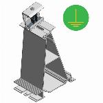 Van der Valk - Alu achter voet ValkPro+ L10� zijkant
