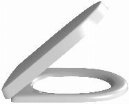 Villeroy & Boch O.Novo closetzitting met deksel softclose, afneembaar, top montage wit 9M38S101