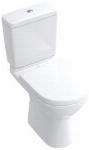 Villeroy & Boch O.novo reservoir toevoer van kanten links of rechts doorlopend wit alpin 5760S101