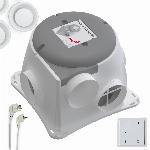 Zehnder Comfofan Silent installatiepakket 125mm kunststof 458006725