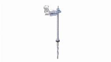 Esdec ClickFit EVO, stokschroef, RVS, M10x350mm, met strip