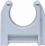 Schnabl Euro-clip, kabelbuisklem, kunststof, �17.6-18.6mm, grijs