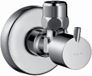 Hansgrohe hoekstopkraan S 1/2"x3/8" chroom 13901000