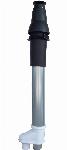 Winterwarm dakdoorvoer concentrisch �125mm, �80/125mm lengte 1350mm zwart IA8214