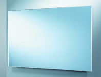Raminex Silkline rechthoekige wandspiegel, met facet, rondom, hxbxd 600x1200x5mm
