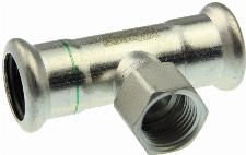 VSH XPress C T-stuk 42 mm pers x Rp 1/2" binnendraad x 42 mm pers 6202867