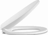 Pressalit Calmo closetzitting met deksel softclose pergamon 556273-BZ5999