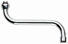 Grohe, Buisuitloop sanitairkraan, met mousseur, G3/4", 110mm hoogte, 200mm voorsprong S-uitloop, draaibaar, chroom