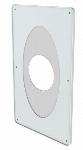 Burgerhout Twinsafe dakbeschotplaat sendzimir verzinkt staal sparing 125mm 449x436mm 400453463