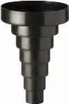 Ubbink Meervoudig verloopstuk diameter 110- diameter 80- diameter 65- diameter 53- diameter 47- diameter 38- diameter 32