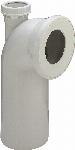 Viega closetafvoerbocht 3811.1 90gr.m.ontl.lang 230mm wit