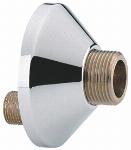 Grohe S koppeling 3/4x3/8 set a 2 verstelbaar 16,5mm chroom 1205000M