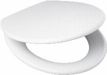 Wisa Centaur closetzitting met deksel wit 1409262201