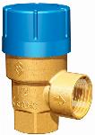 Flamco Prescor overstortventielen, haaks, messing, 6 bar, 1/2" x 1/2"