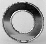 Burgerhout aluminium rozet 250 mm 400450333