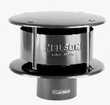 Burgerhout aluminium trega kap 100mm zwart 400452385