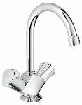 Grohe Costa wastafelkraan L-size ketting draaibaar chroom 21337001