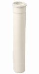 Ubbink rookgasbuis rolux kunststof diameter 80mm L= 250mm mof met afdichting Gastec QA 123010
