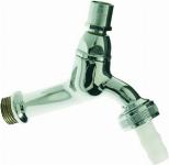 VSH tapkraan 1/2" met slangwartel / zonder sleutel chroom 0495957