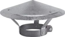 Burgerhout regenkap 148-154mm Aluminium blank 400450966