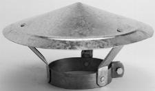 Burgerhout regenkap 125-131mm Aluminium blank 400450960