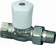 Heimeier Mikrotherm handbediende radiatorkraan 1/2" Recht