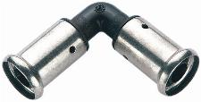 Henco knie koppeling 90gr 26 x 26mm kunststof (pers x pers) 1PK-2626