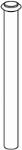 Grohe urinoirspoelpijp chroom 37035000