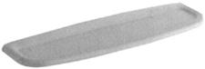 Villeroy & Boch, O.novo planchet 600x165mm wit