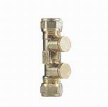 Watts keerklep, 1/2", PN10, 10bar, messing, membraanterugslagklep, beveiligingsklasse EA