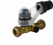 VSH boiler inlaatcombinatie 15 mm knel met flexibele aansluiting 8 bar 0312136
