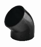 Wavin PE Bocht 45 ZW 40 PN4