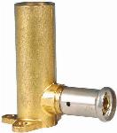 Henco muurplaat lang 16mm x 1/2"