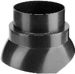 Burgerhout glijschaal model F 150mm 25-45� PP type F170 skyline/mugro 100/150 vent./bel. zwart 400453732